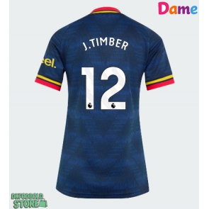 Arsenal Jurrien Timber #12 Replika Udebanetrøje Dame 2026-27 Kortærmet